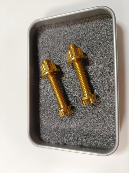 Surron Light Bee/ LBX Chain Tensioner Bolts, Titanium