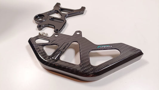Surron Light Bee/LBX Rear Brake Guard Cover, Real Carbon Fibre